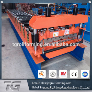 Wall and roof used galvanized roof sheet making machine